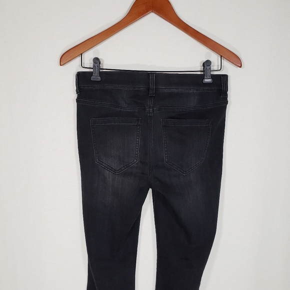 Liverpool The Skinny Petite Pull-On Black Denim Jeans Women's Size 4 / 27 P - Picture 8 of 12